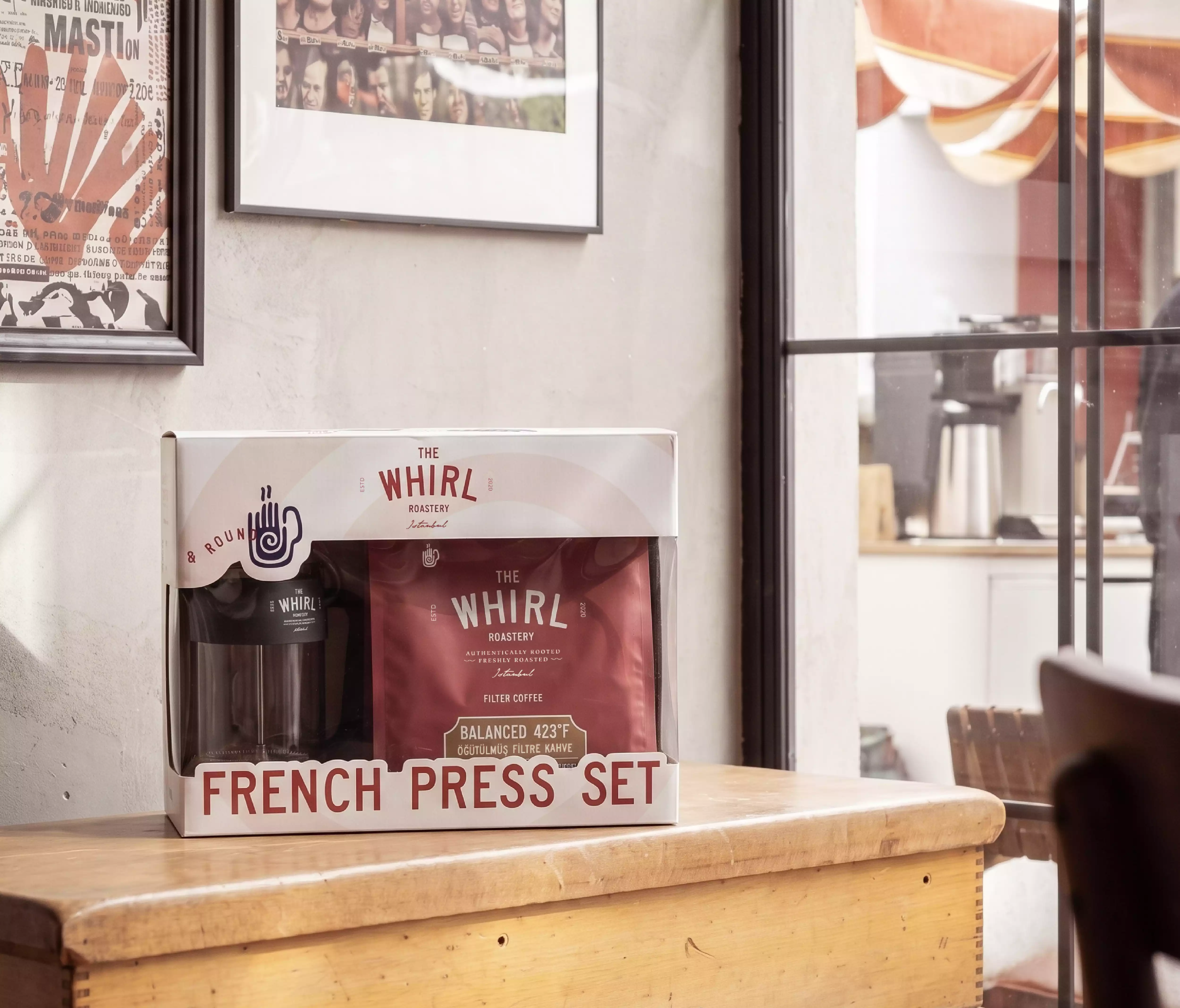 FİLTRE BALANCED ÖĞÜTÜLMÜŞ 2 ADET VE FRENCH PRESS SET